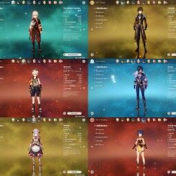 EU | AR 55 [ Zhongli Level 90 , Navia Level 90 , Wanderer, Xianyun, Aloy, Jean, Dehya ] 32 Characters - 3 legendary 1 Leg Wep | Full Access + Email Change#297 0